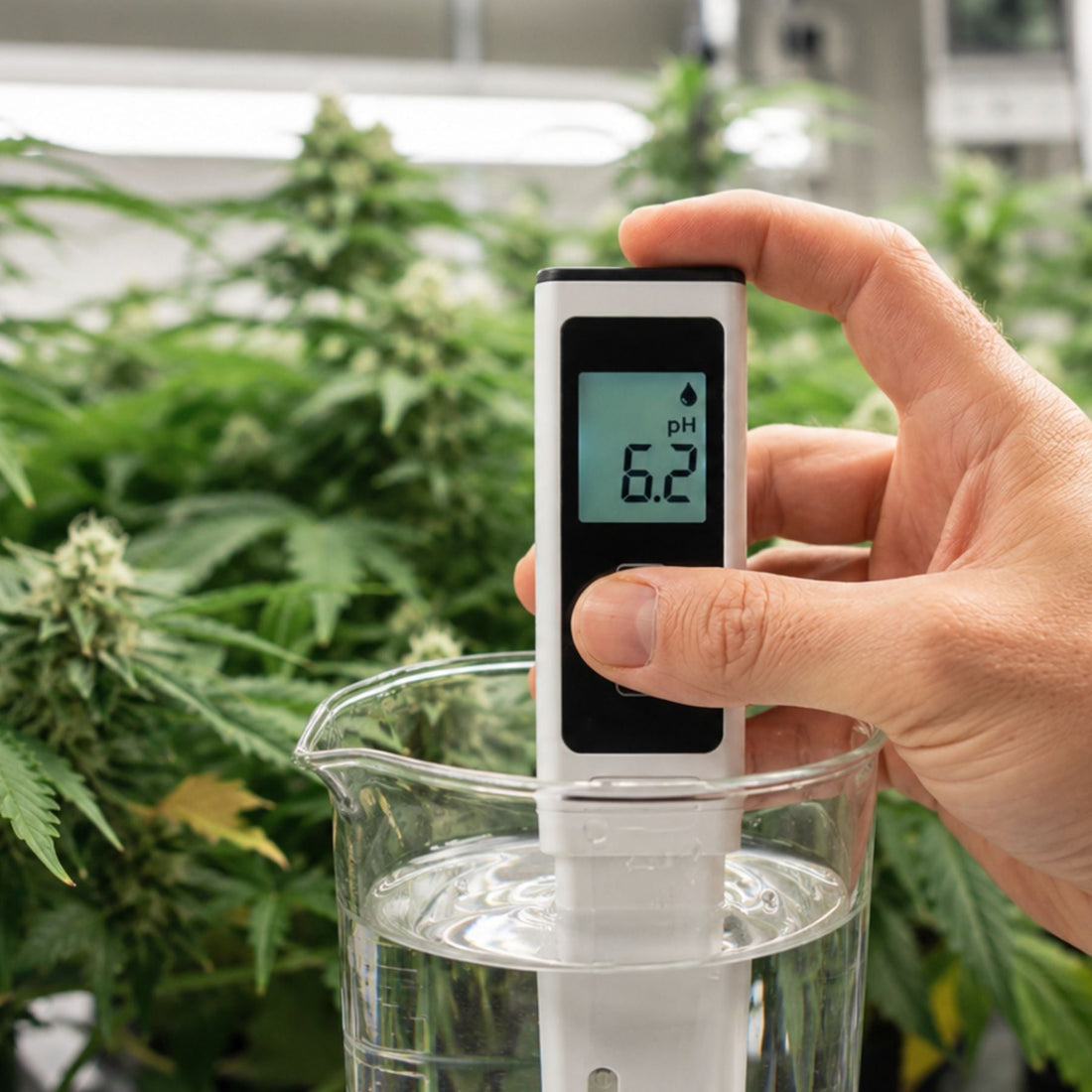 cannabis, ph-wert, messen, nährboden, pflanzen