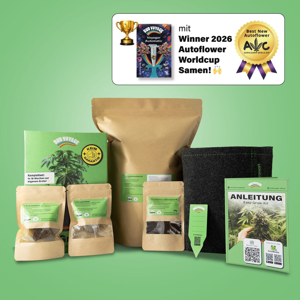 Easy-Growkit BudVoyage INKL. SAMEN - komplettes Growset speziell für Automatics - perfekt für Anfänger!
