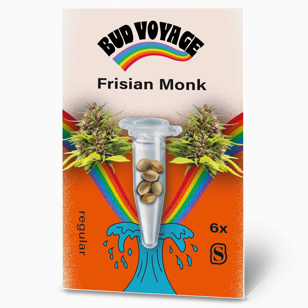 Hanfsamen Frisian Monk Regular von BudVoyage - LIMITIERT (Schimmel-& kälteresistent, ausgeglichen)