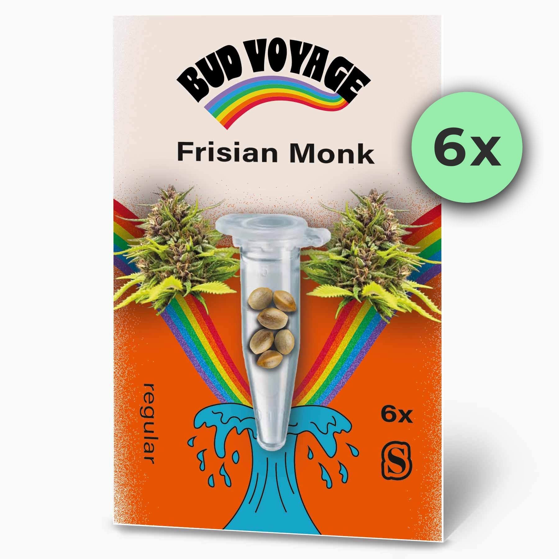 Hanfsamen Frisian Monk Regular von BudVoyage - LIMITIERT (Schimmel-& kälteresistent, ausgeglichen)