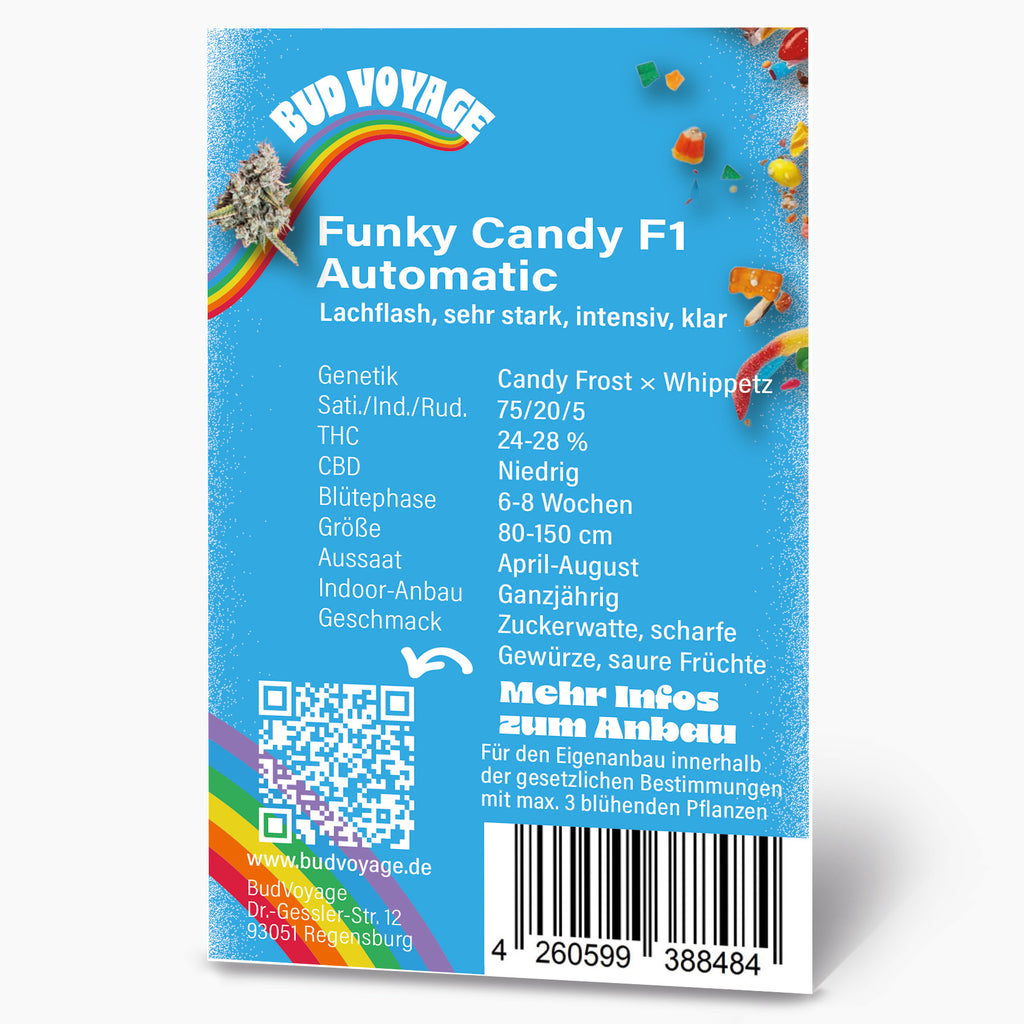 Funky Candy Auto Hanfsamen von BudVoyage